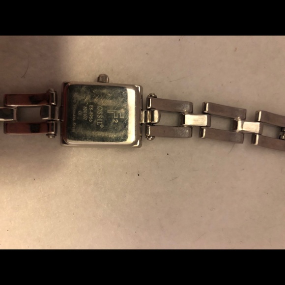 Fossil F2 ES8956 Blue Square Dial - Picture 3 of 3